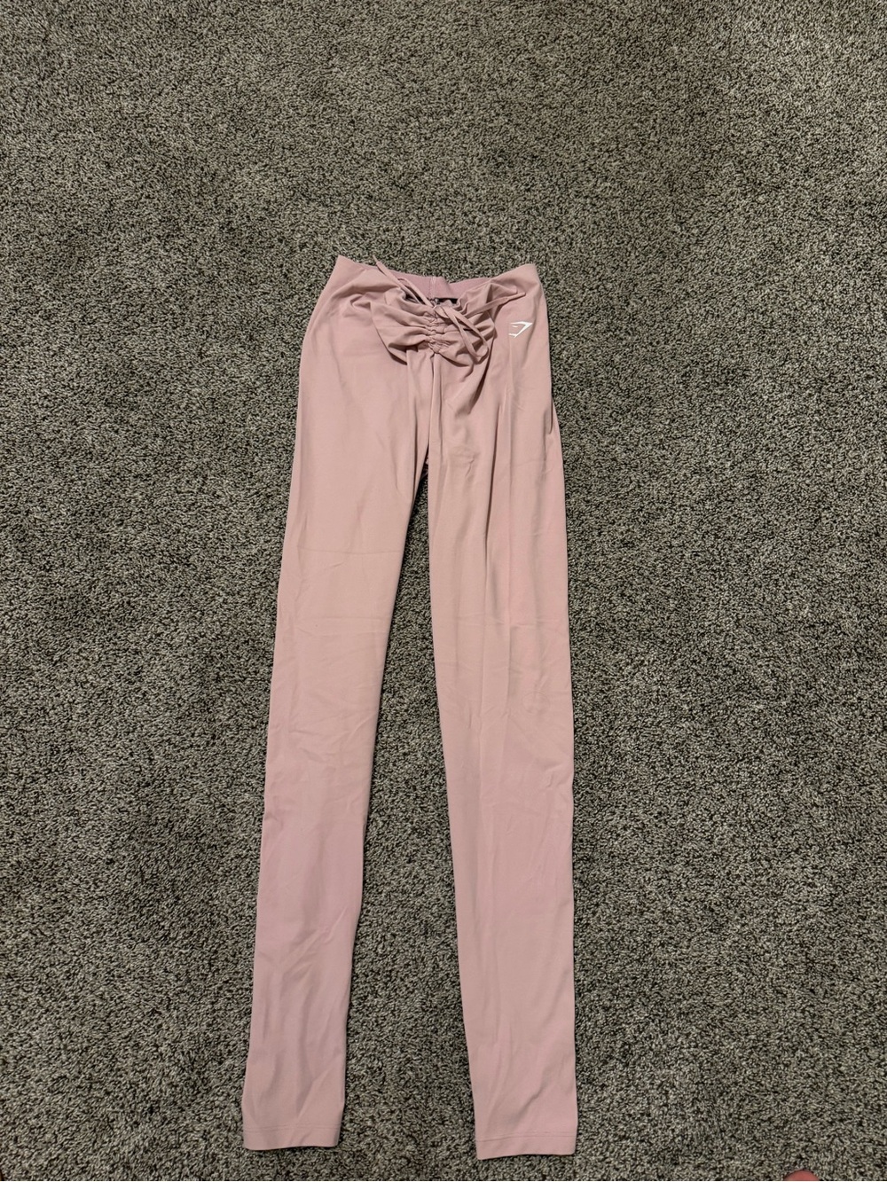 Gymshark pink Crisscross cinch Leggings